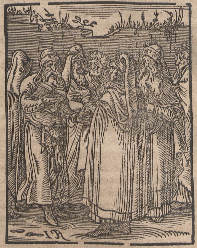 Tommaso Garzoni. Jewish Kabbalists portrayed. 1641